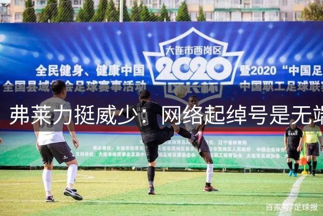弗莱力挺威少：网络起绰号是无端指责，网友跟风现象需反思